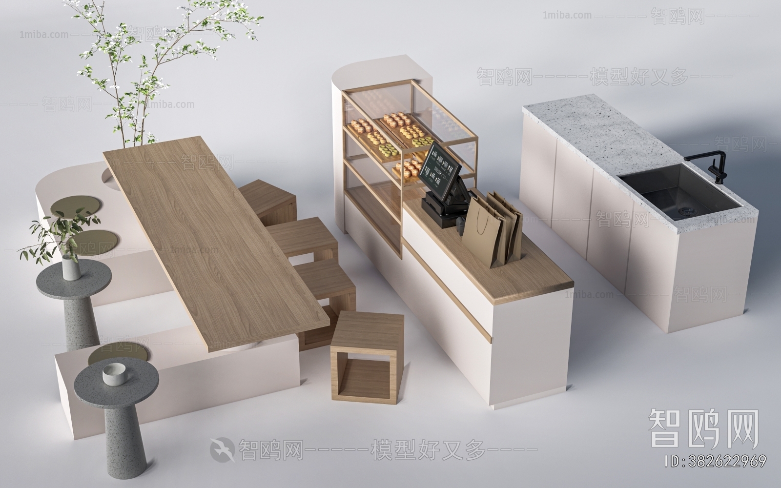 Modern Reception Desk