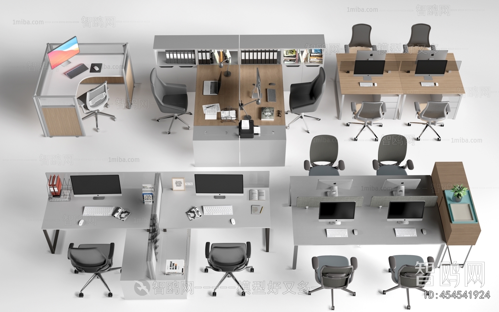 Modern Office Desk And Chair