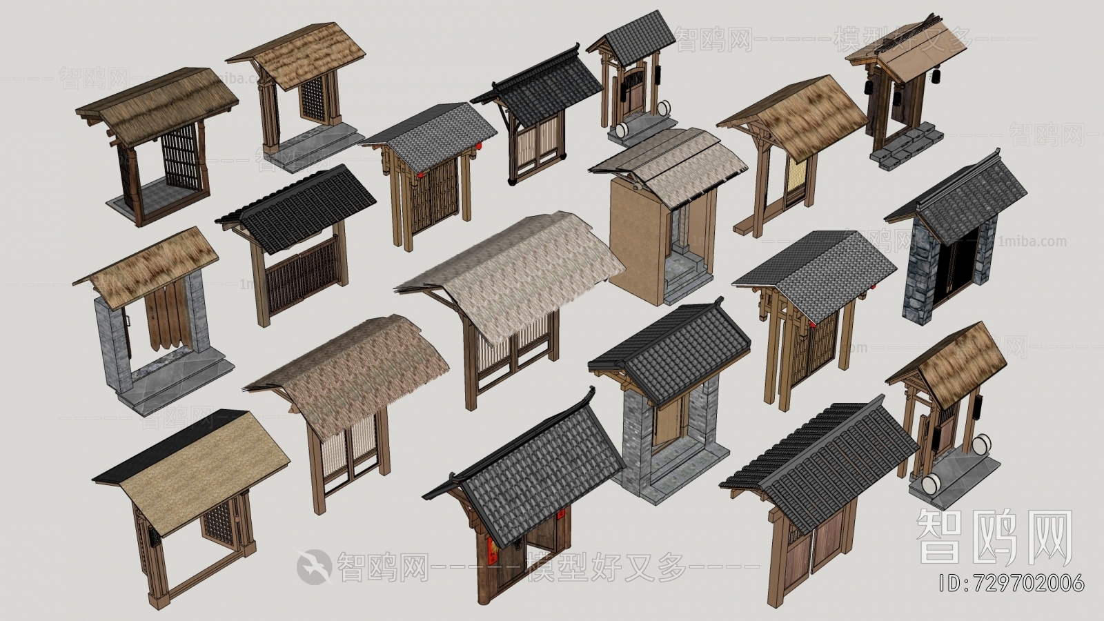 New Chinese Style Facade Element