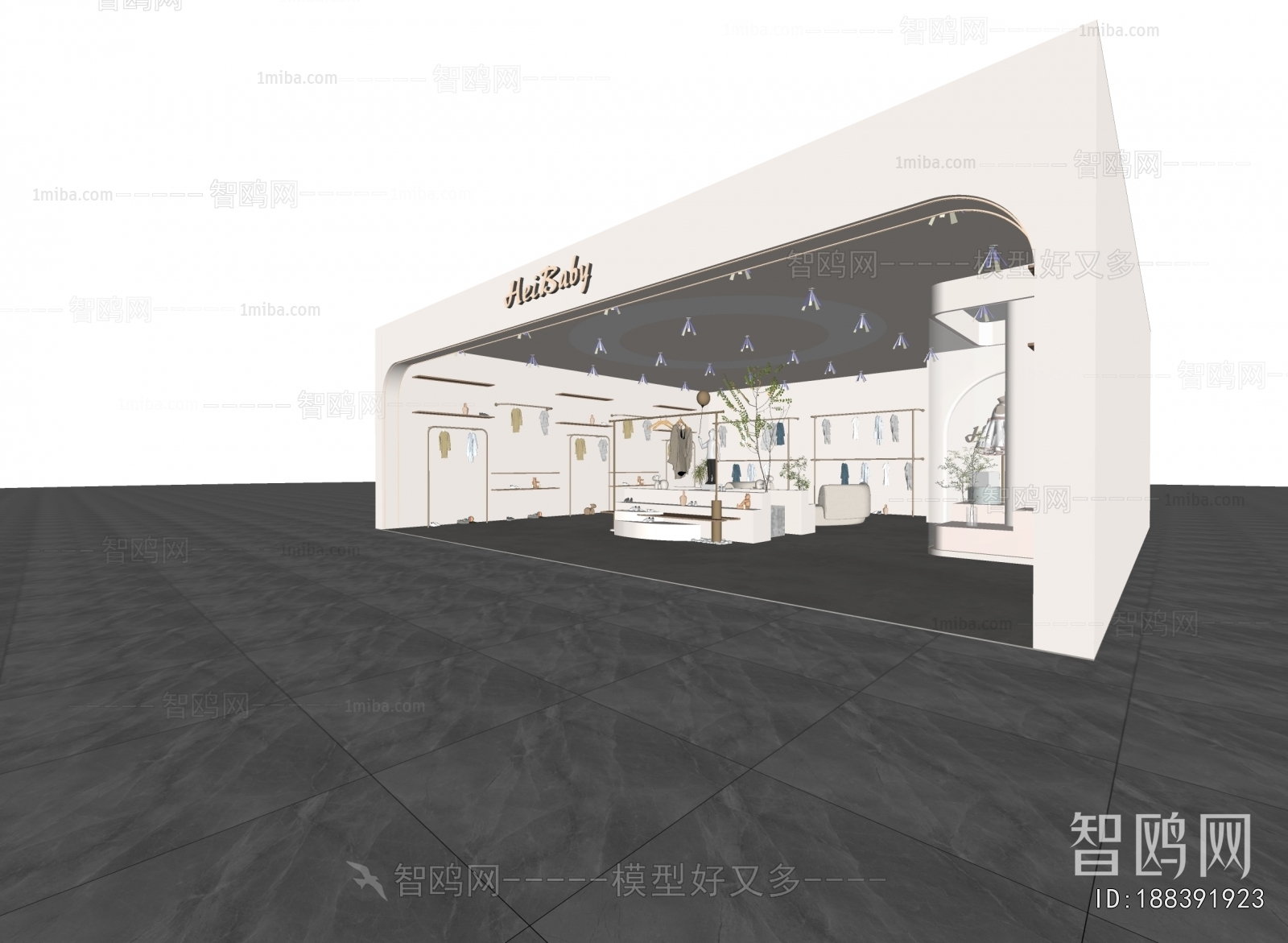 Modern Clothing Store