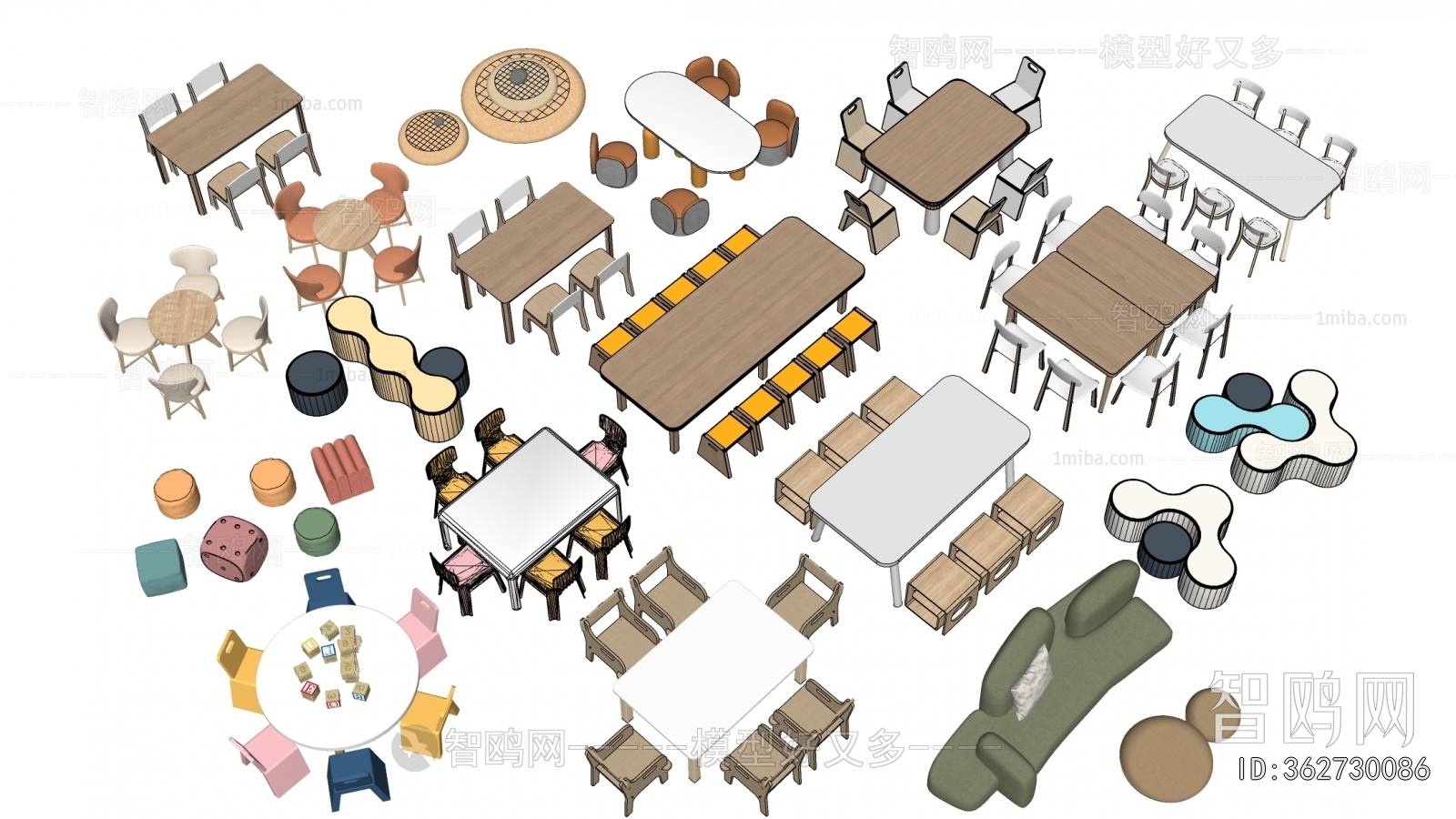 Modern Children's Table/chair