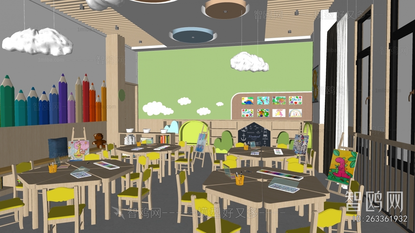 Modern Children's Playroom