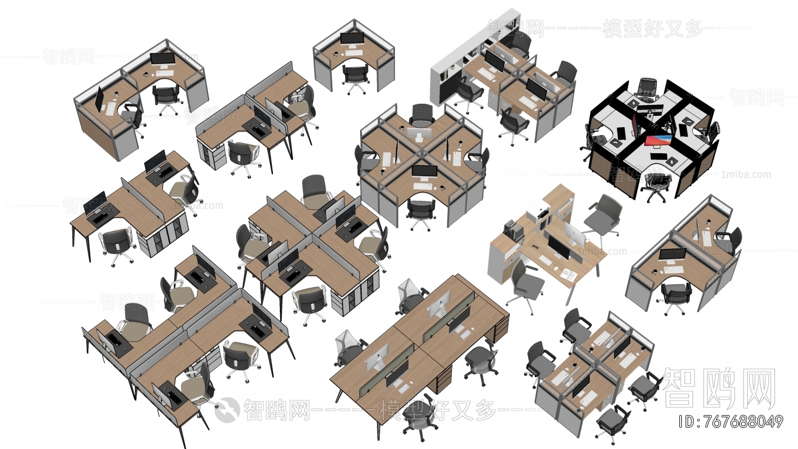 Modern Office Desk And Chair