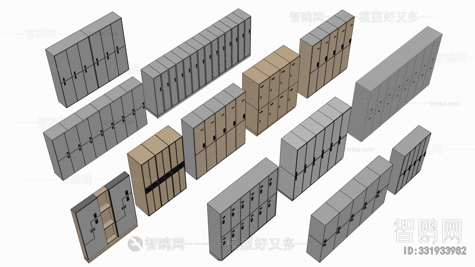 Modern Public Cabinet/lock Cabinet