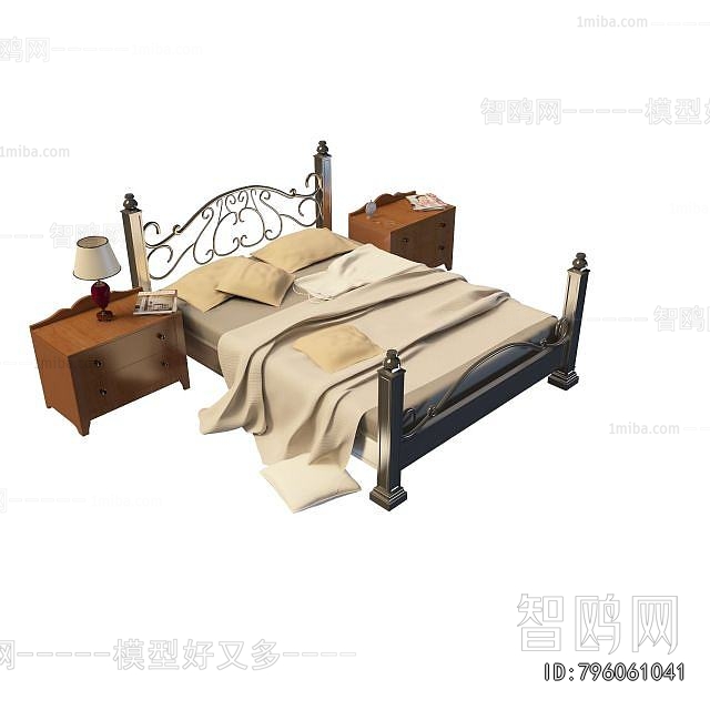 European Style Double Bed