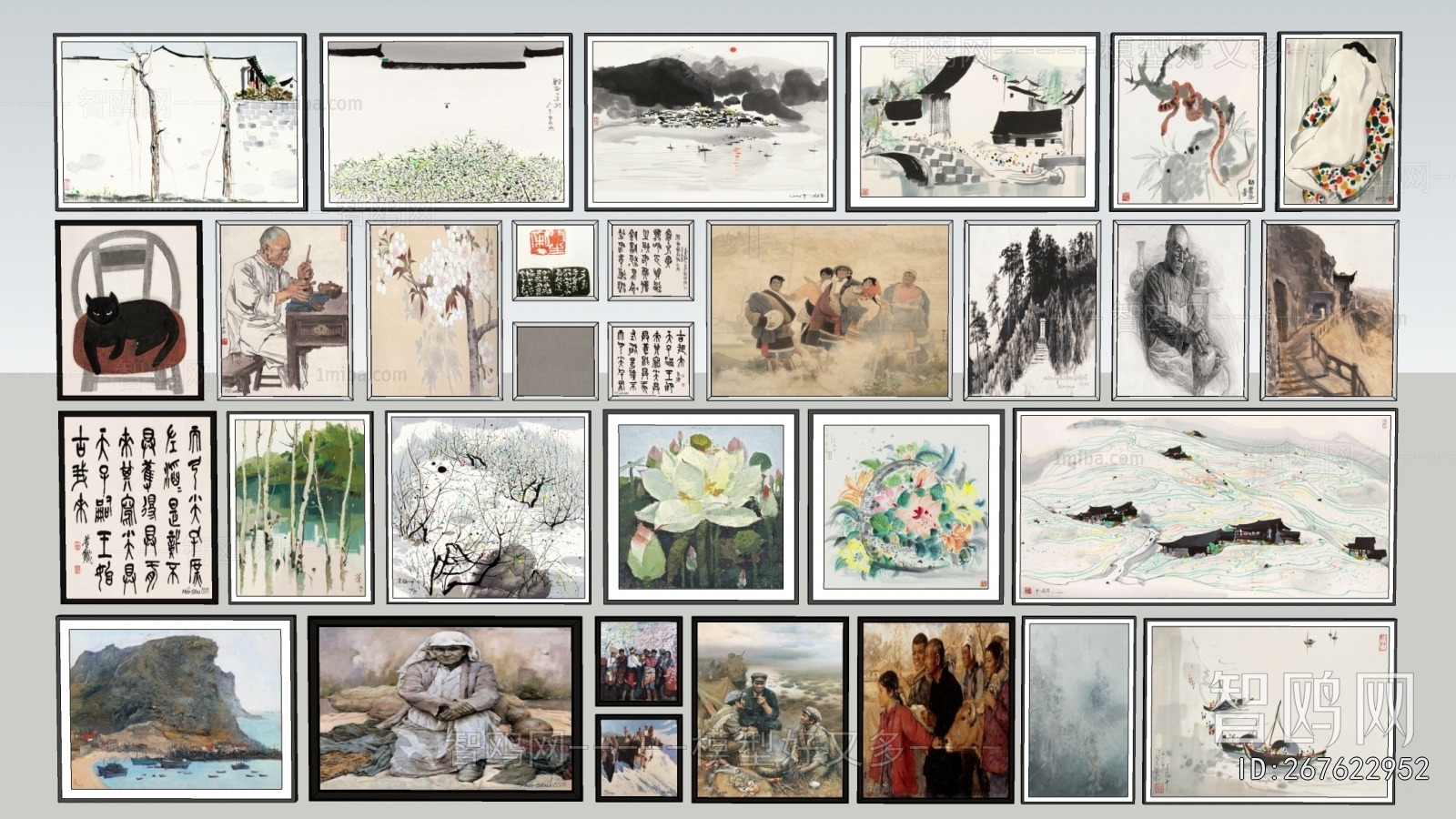 New Chinese Style Painting