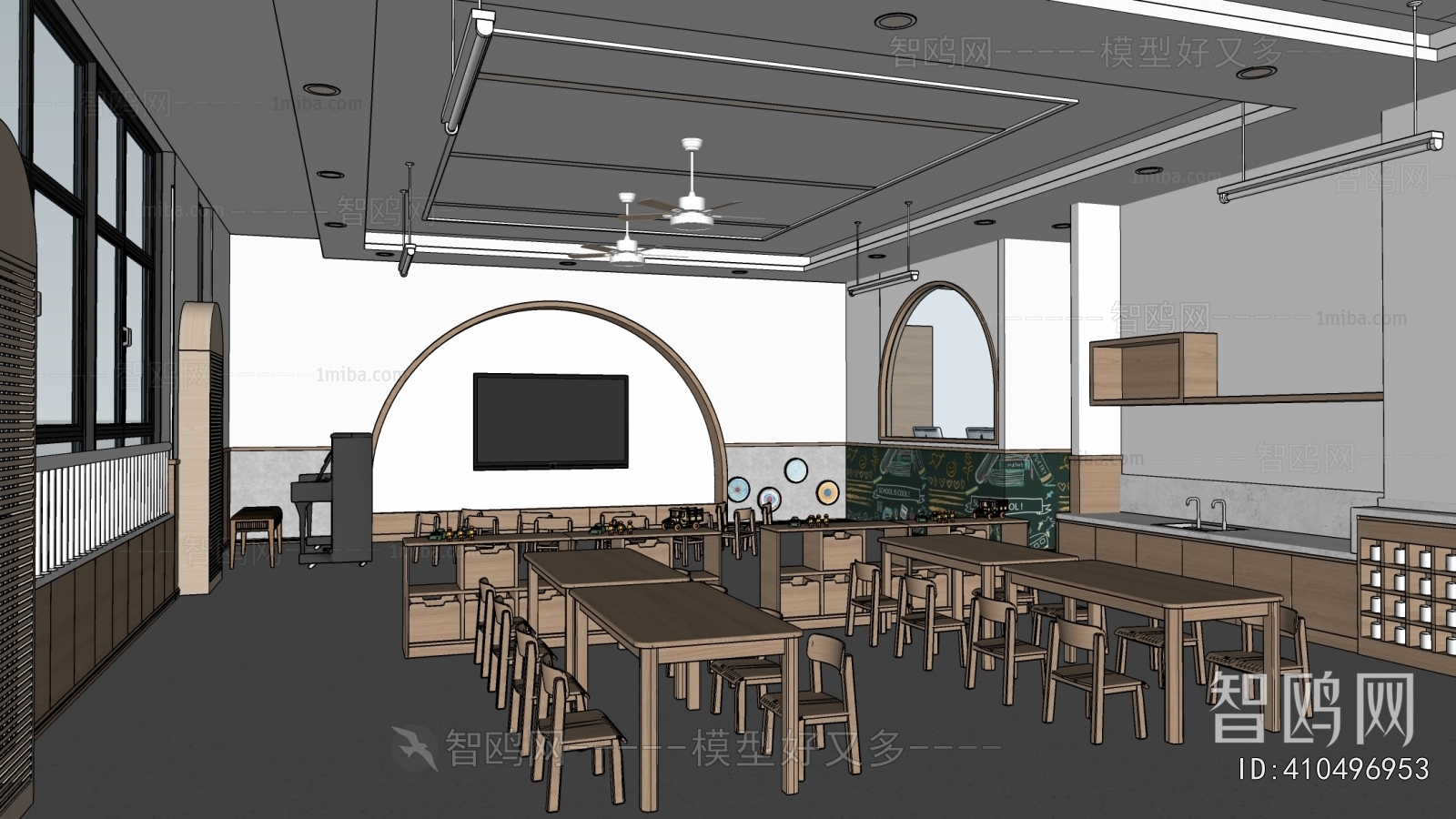 Modern Kindergarten Classrooms