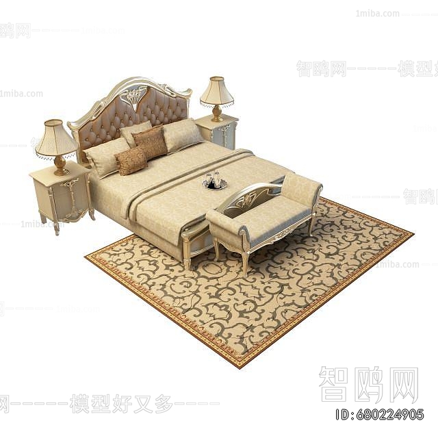 European Style Double Bed