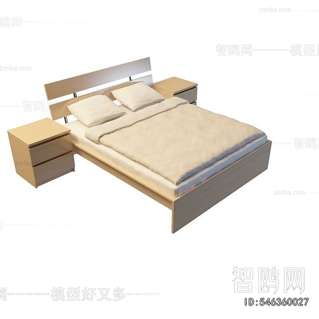 Modern Double Bed