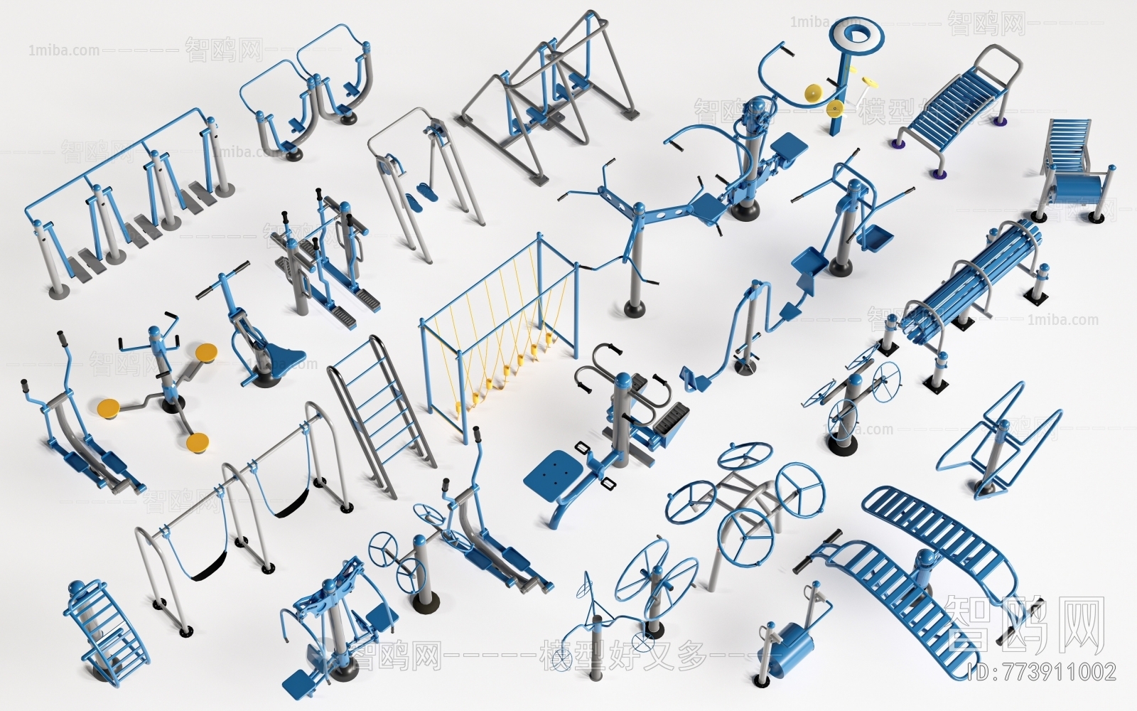 Modern Fitness Equipment