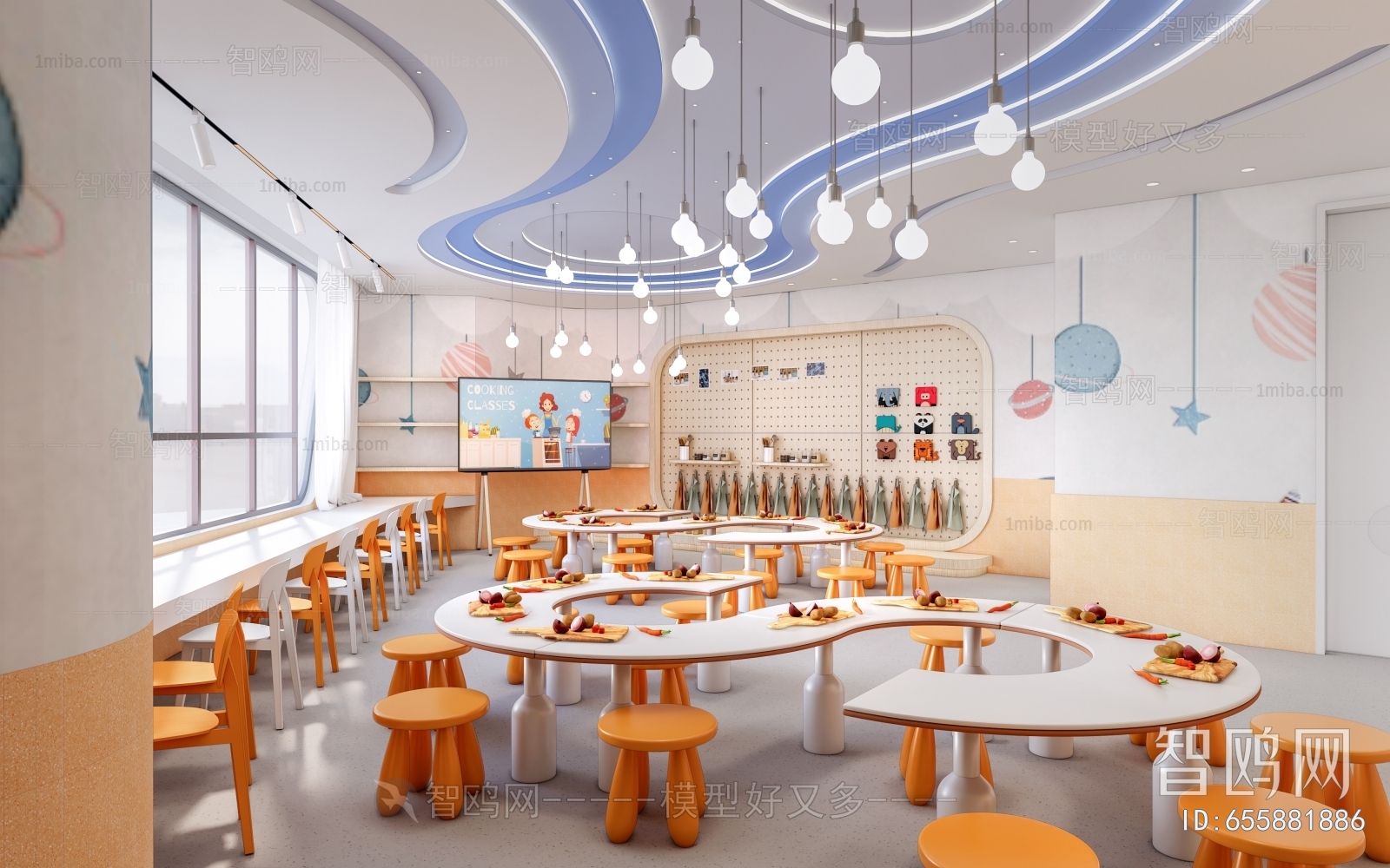 Modern Kindergarten Classrooms