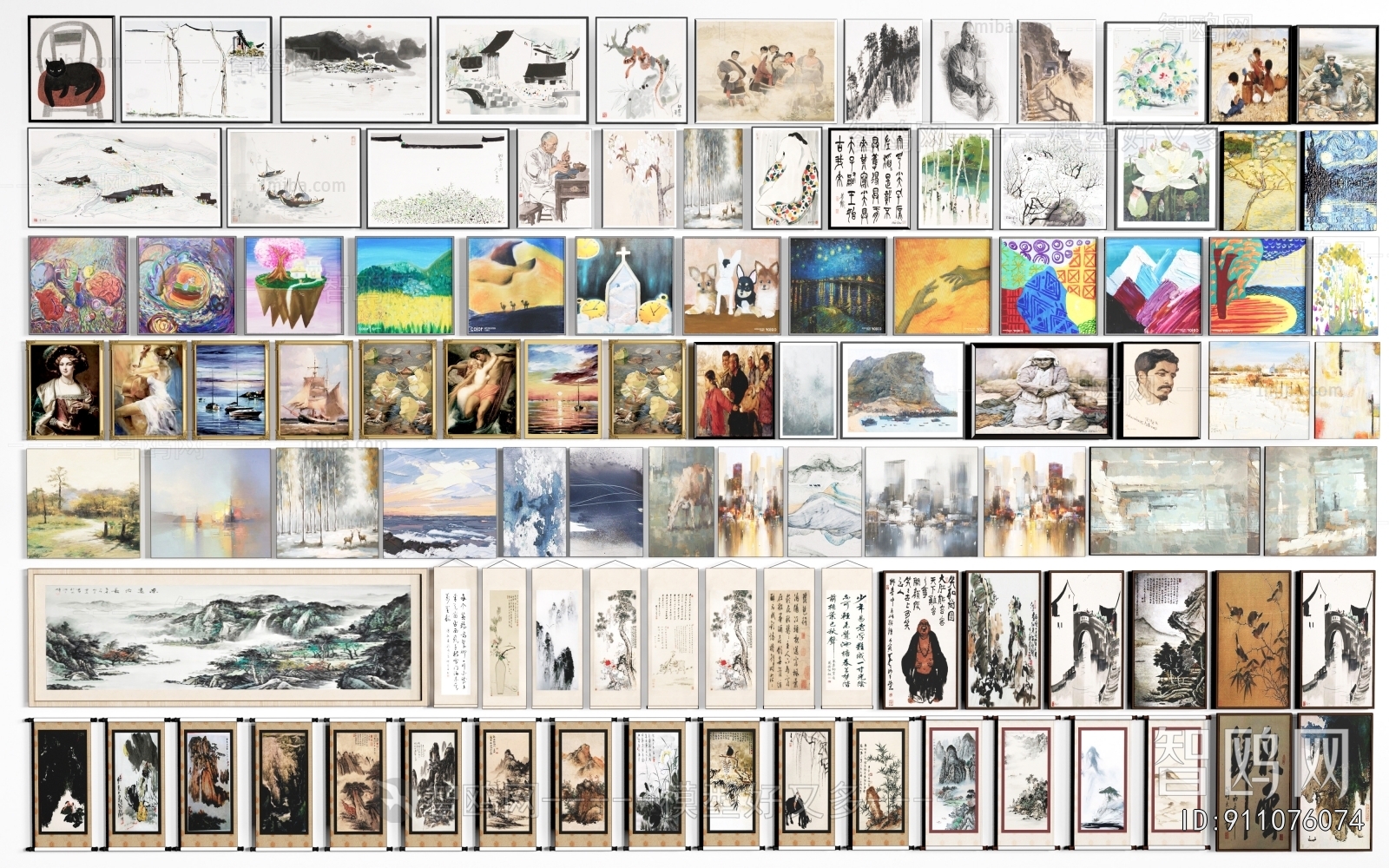 New Chinese Style Painting