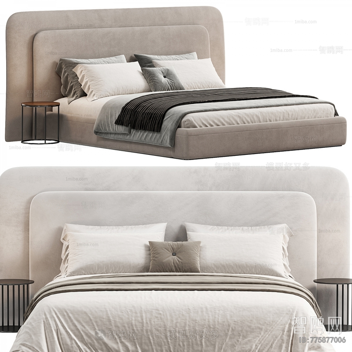 Modern Double Bed