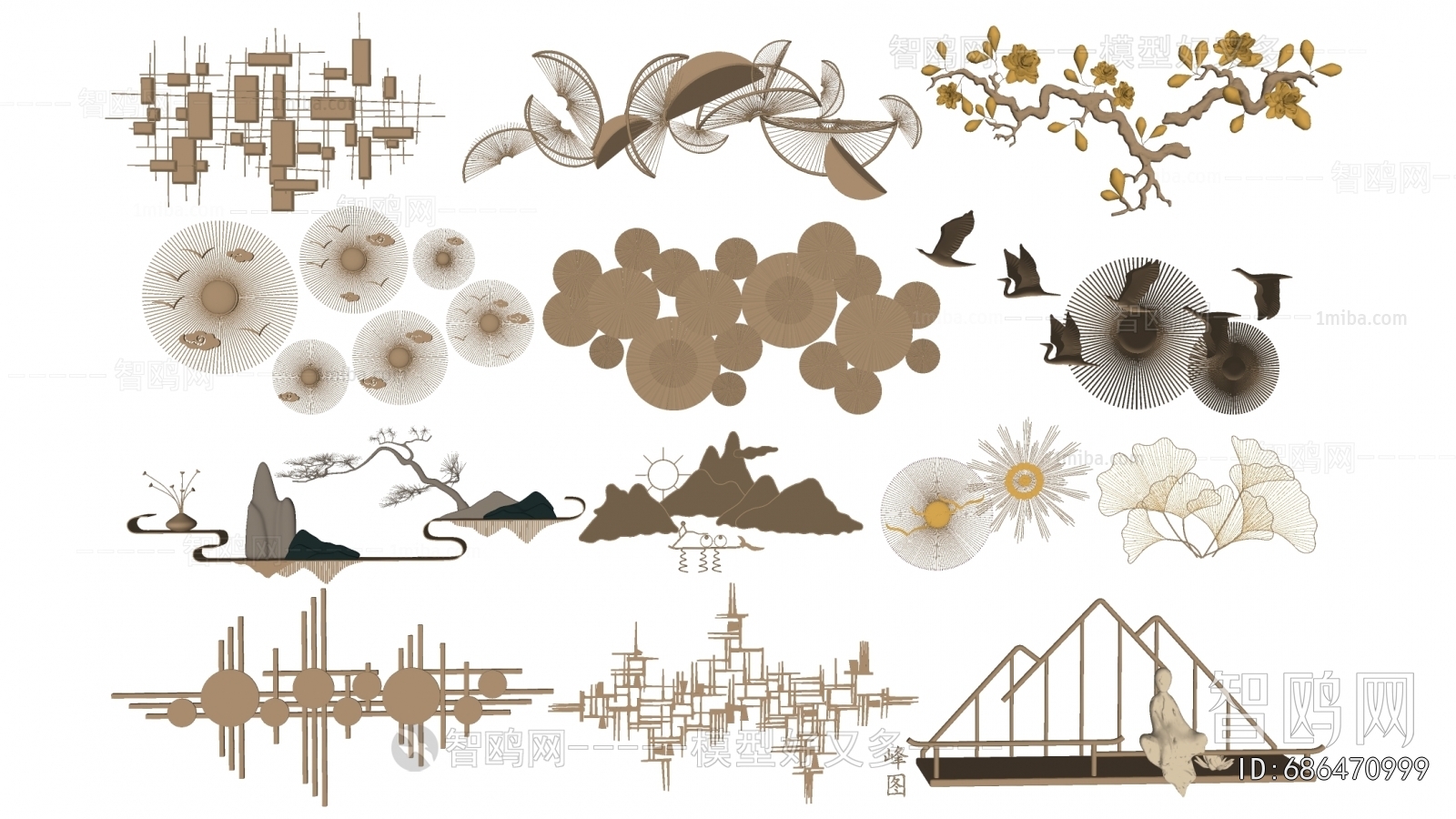 New Chinese Style Wall Decoration