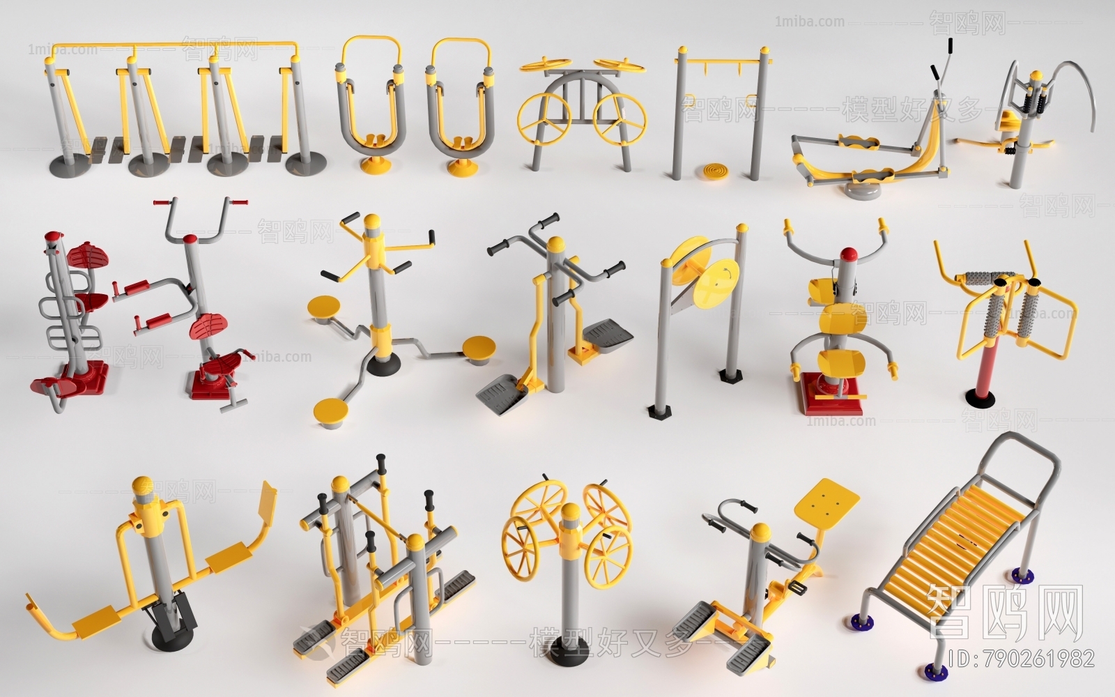 Modern Fitness Equipment