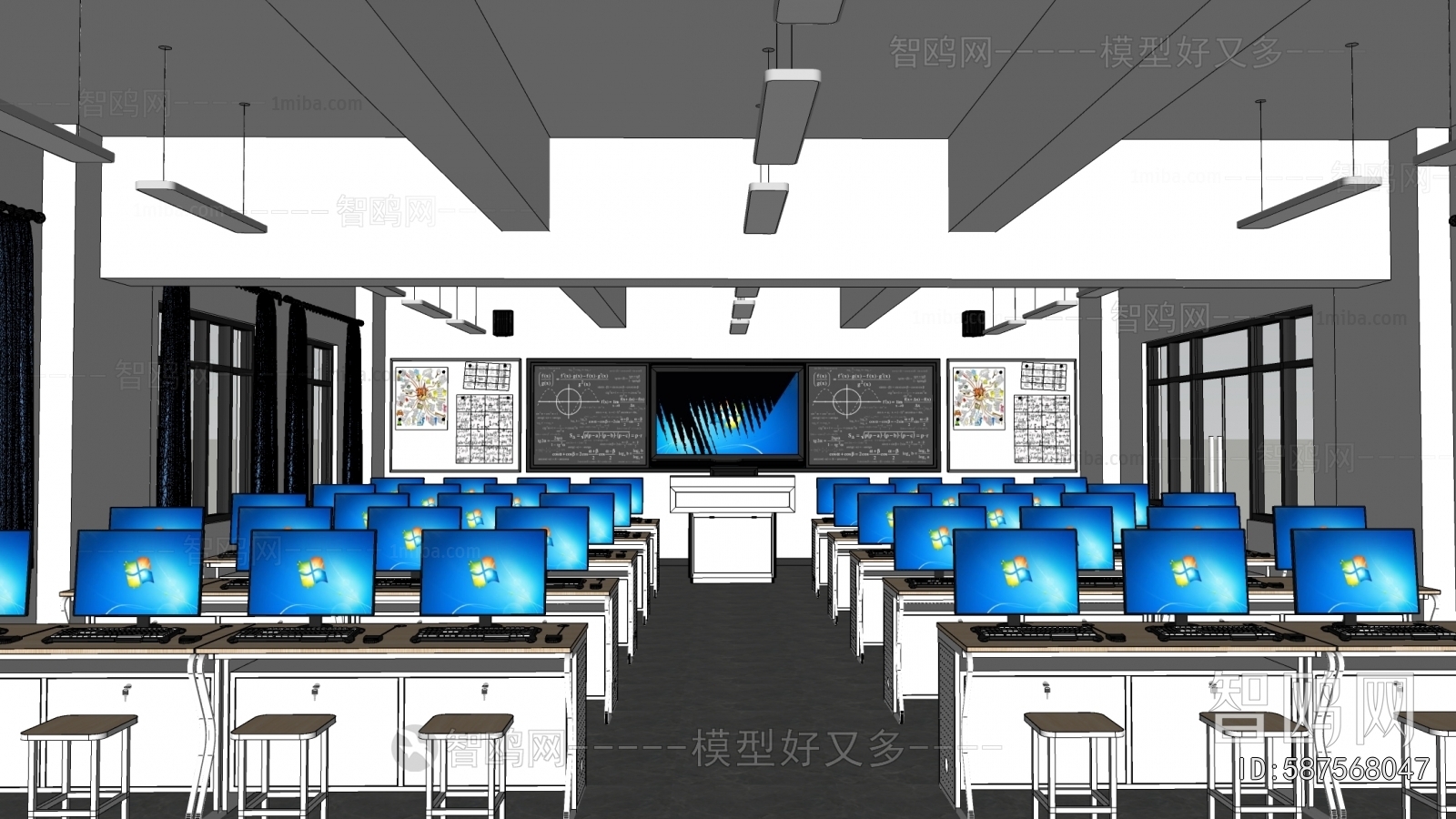 Modern School Classrooms