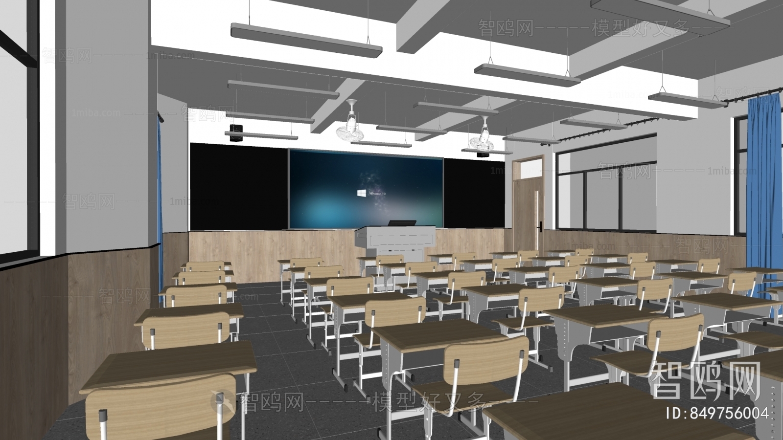 Modern School Classrooms