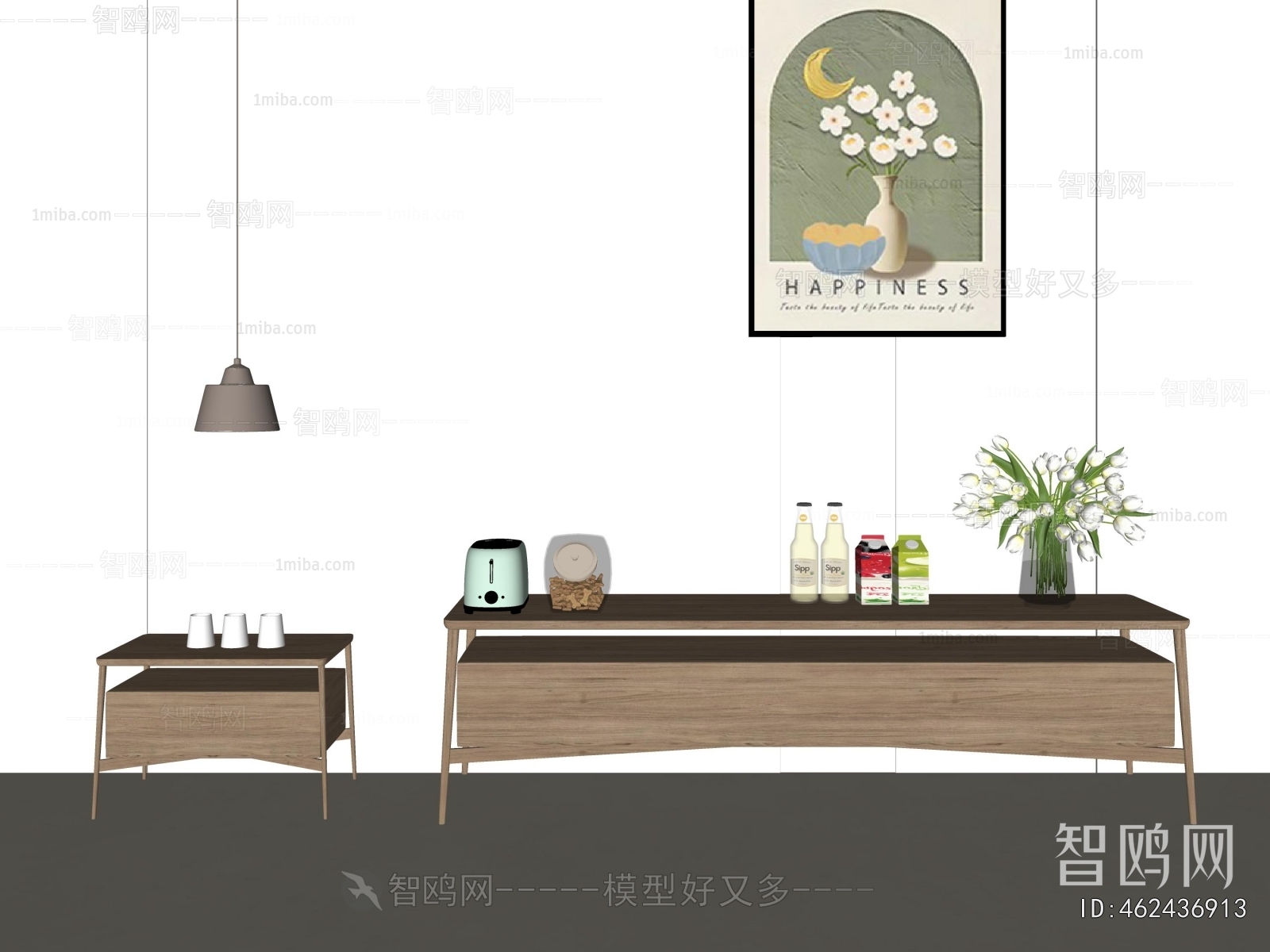 Nordic Style TV Cabinet