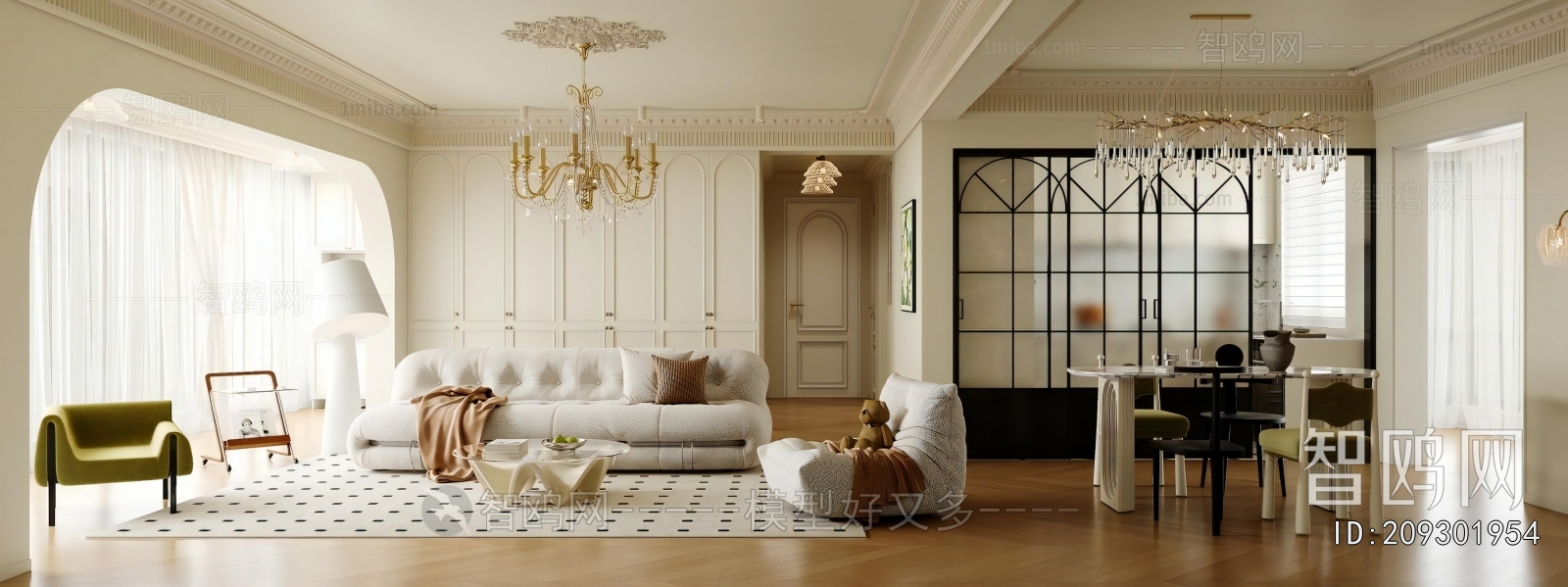 French Style A Living Room