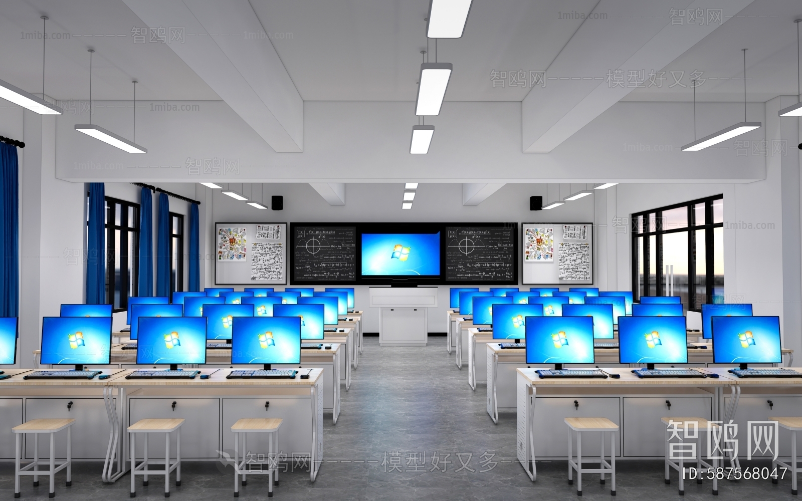 Modern School Classrooms