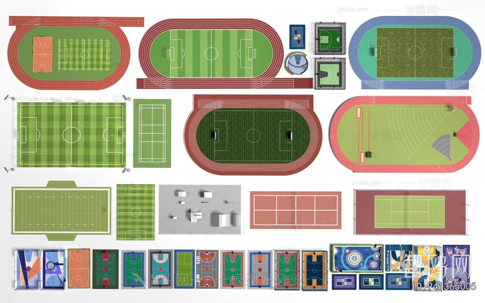 Modern Outdoor Sports Stadium