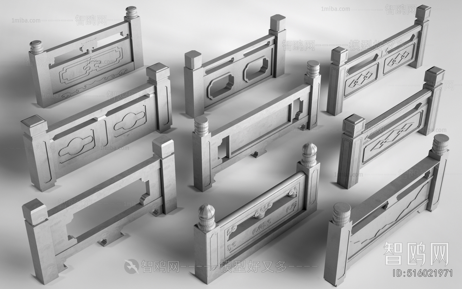 New Chinese Style Guardrail