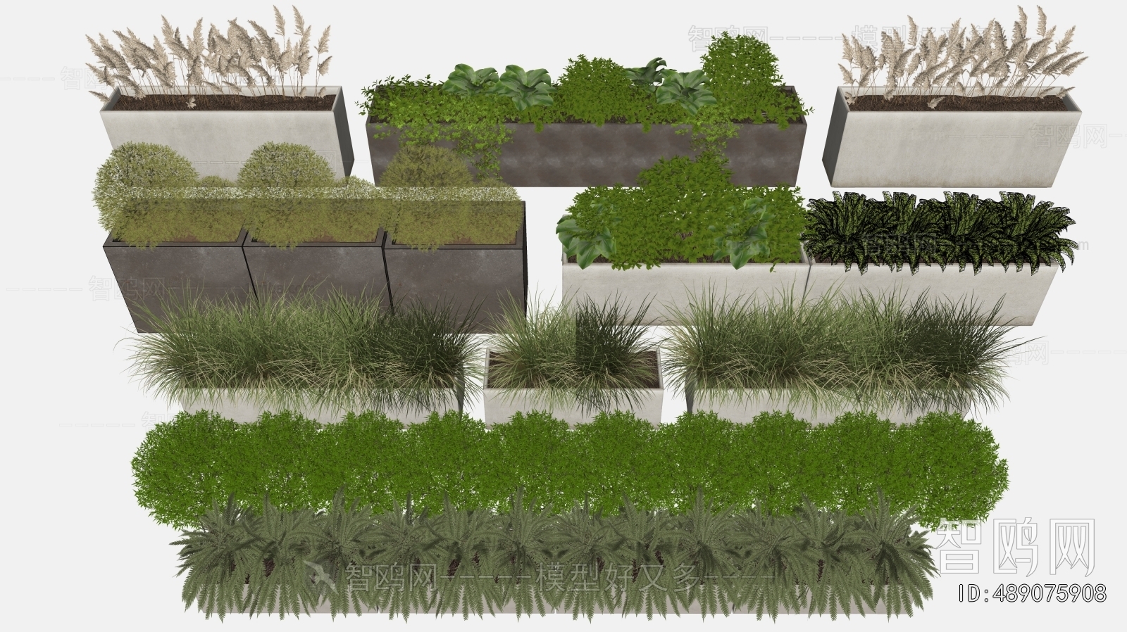 Modern Flower Bed, Flower Bowl, Flower Box