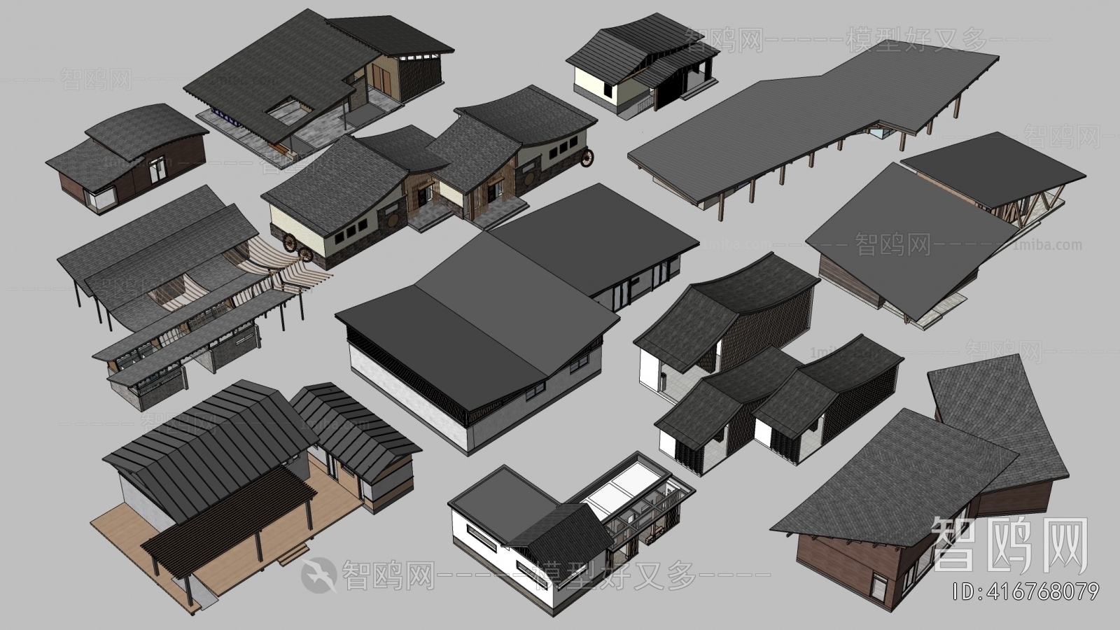 New Chinese Style Public Building