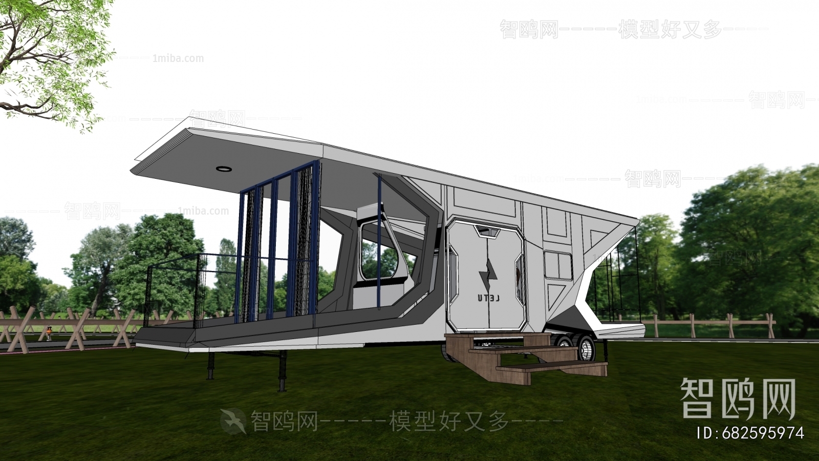 Modern Appearance Of Commercial Building