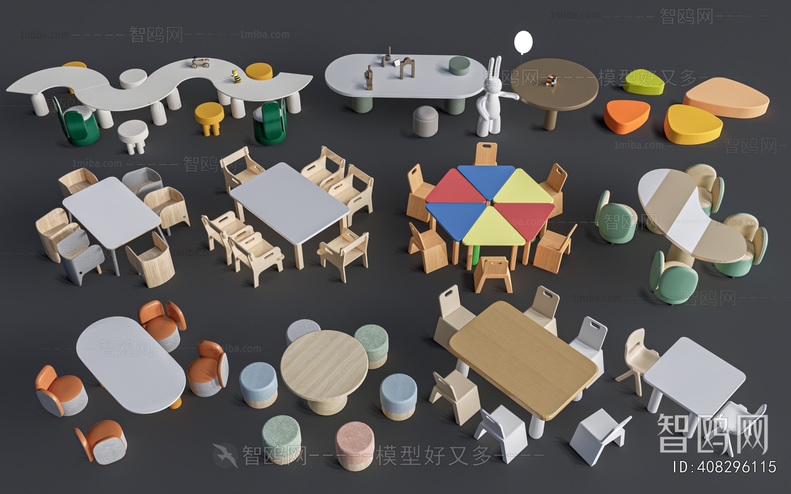 Modern Children's Table/chair