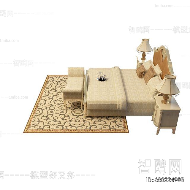 European Style Double Bed