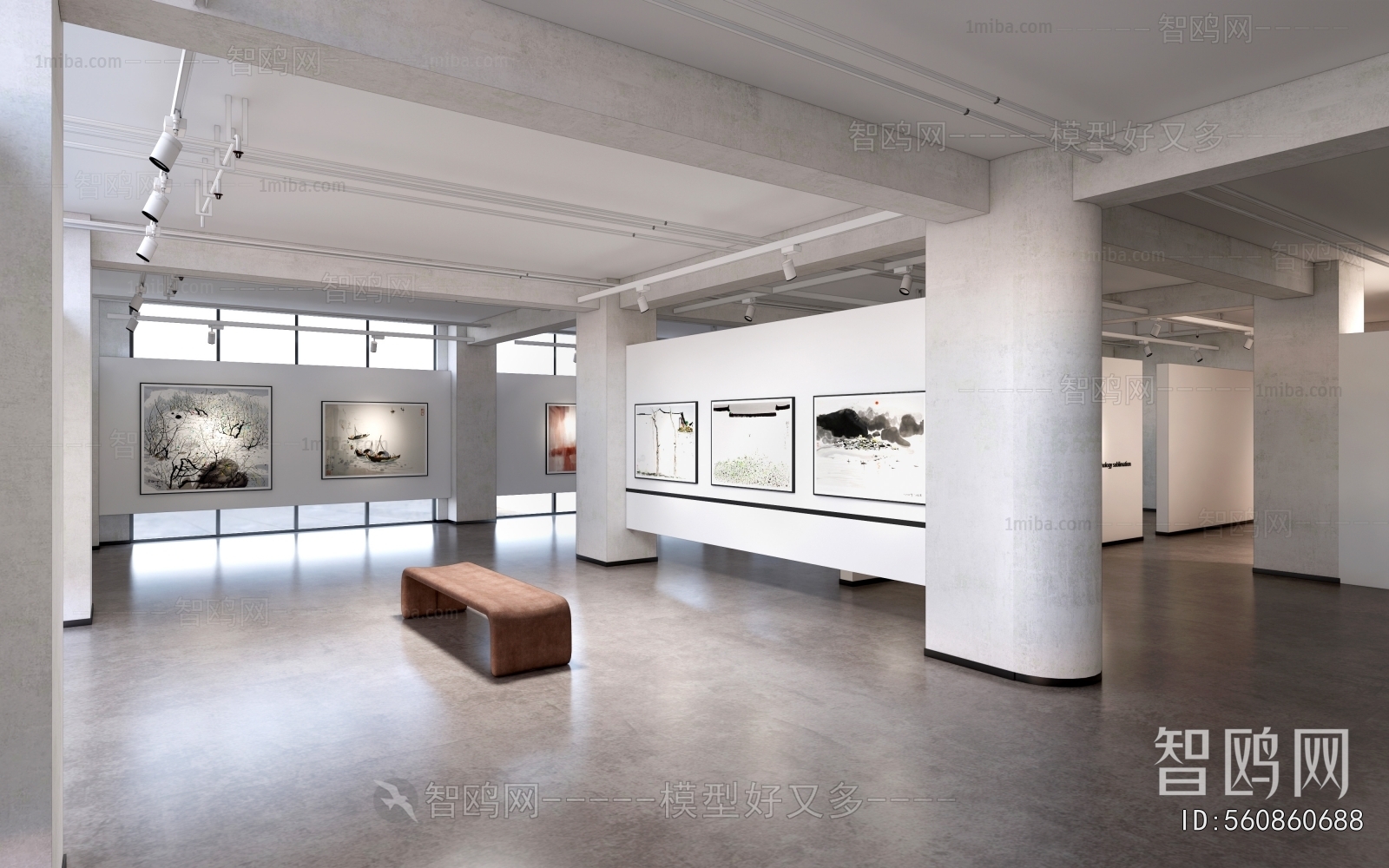 New Chinese Style Exhibition Hall