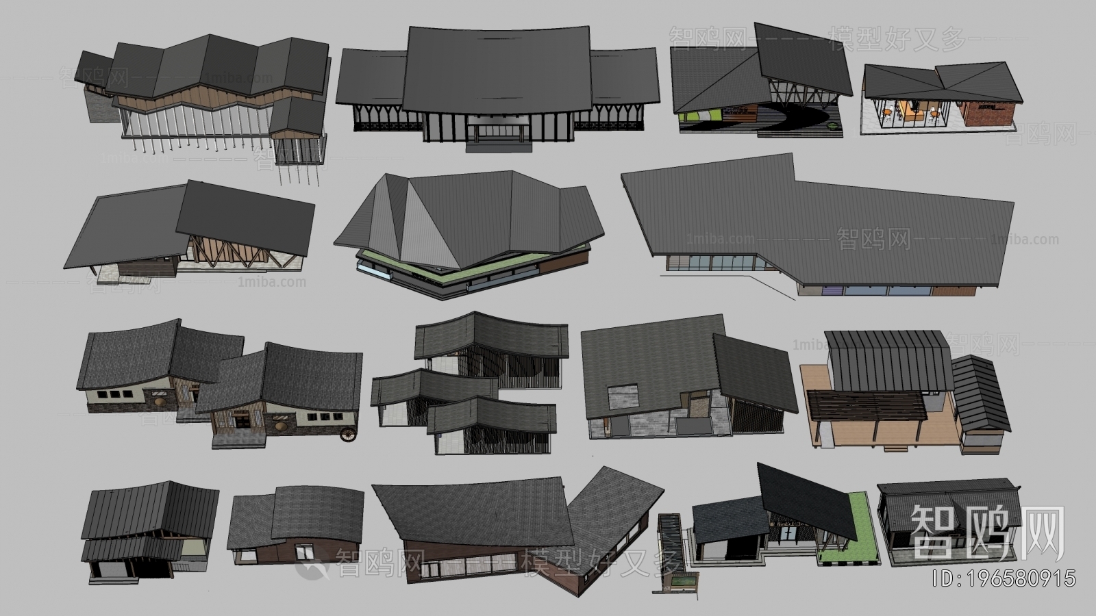 New Chinese Style Public Building