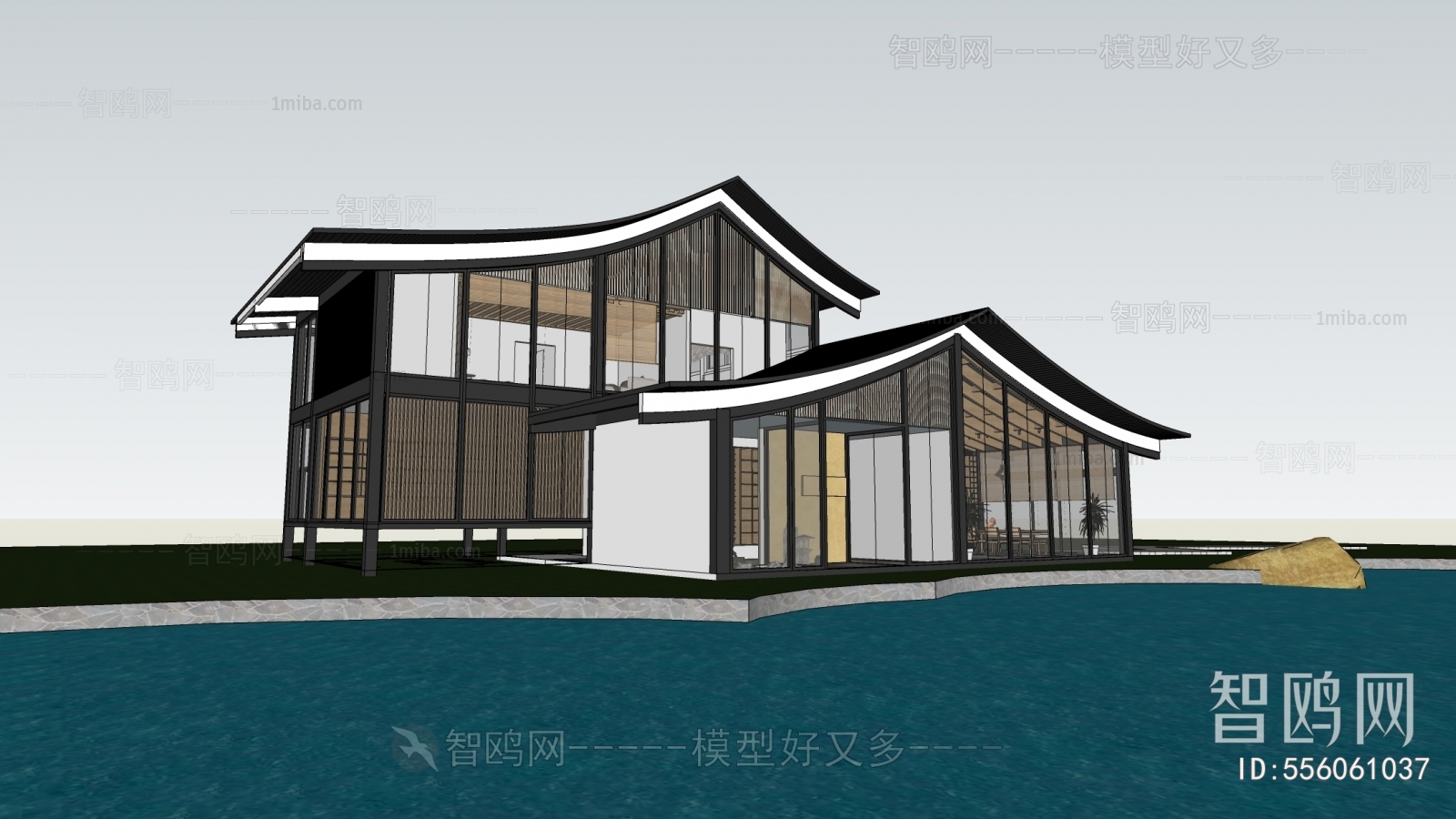 Modern Appearance Of Commercial Building