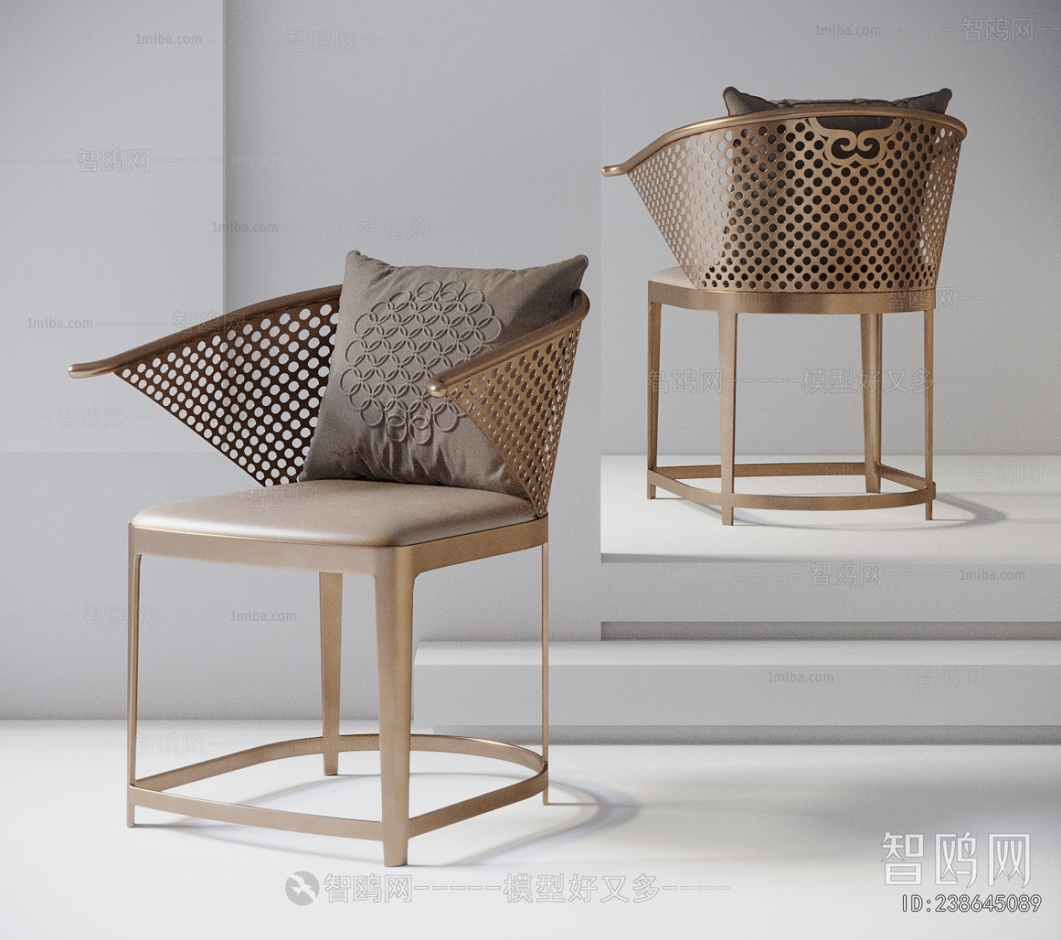 New Chinese Style Lounge Chair