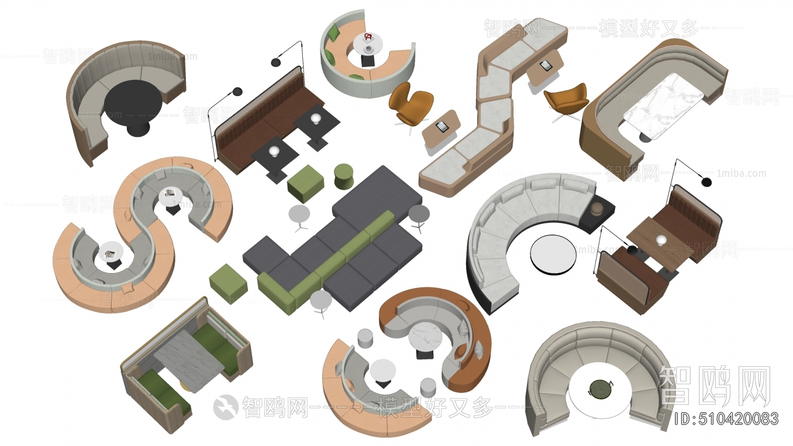 Modern Card Seat Sofa