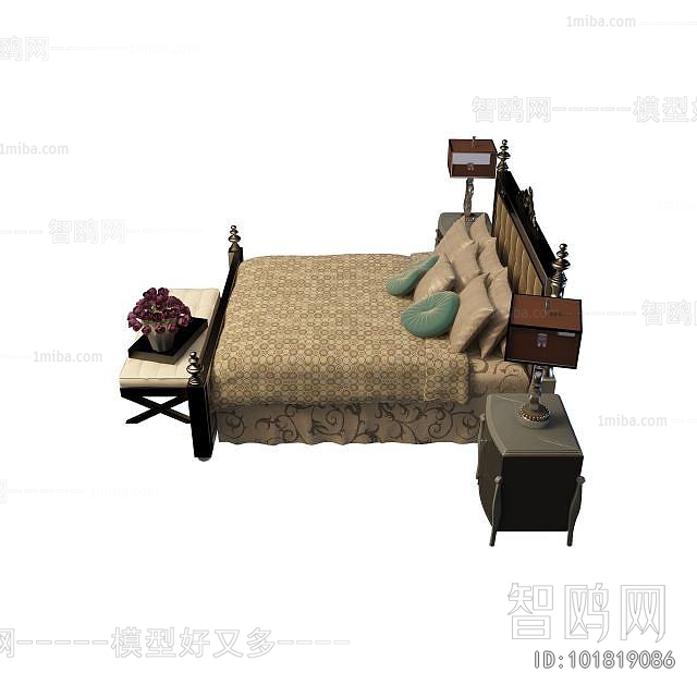 European Style Double Bed
