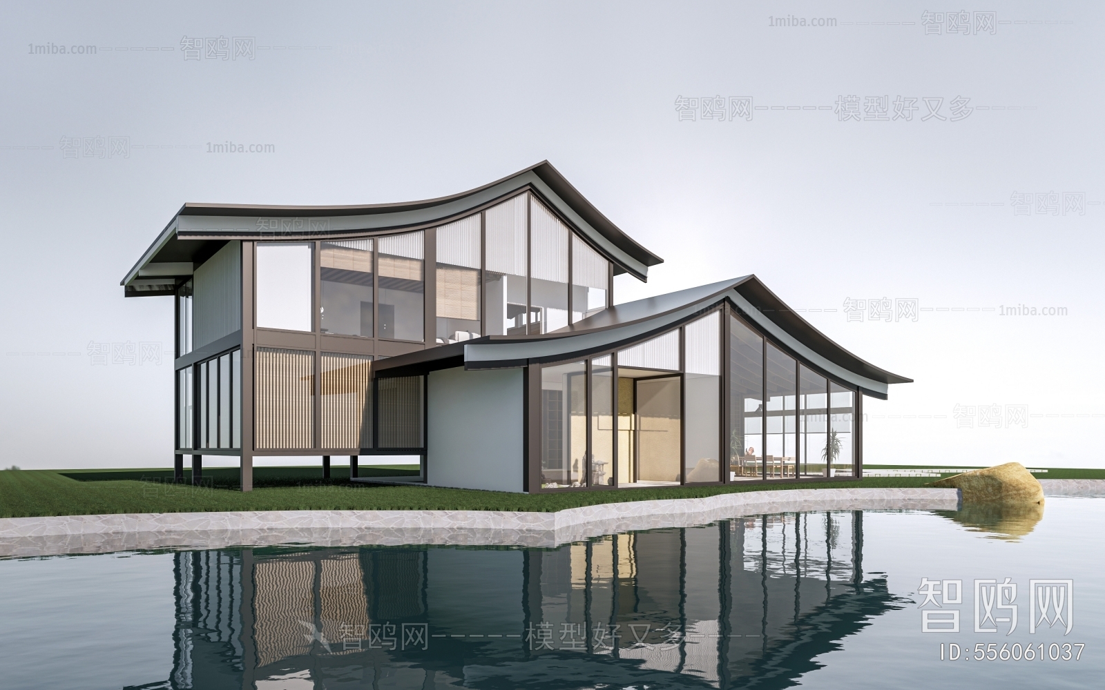 Modern Appearance Of Commercial Building