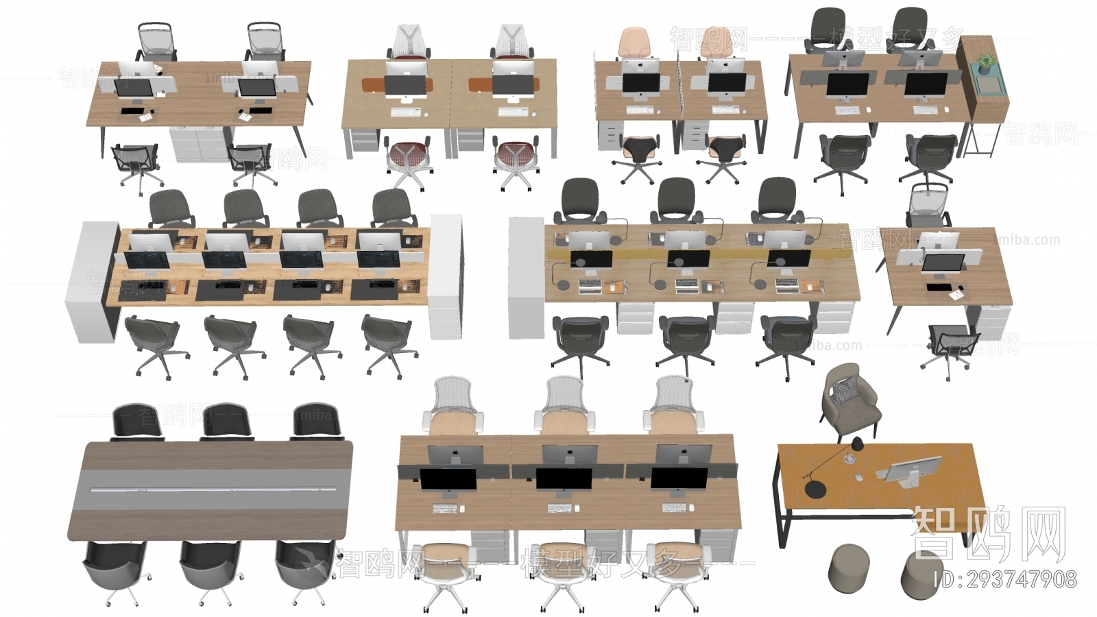 Modern Office Desk And Chair