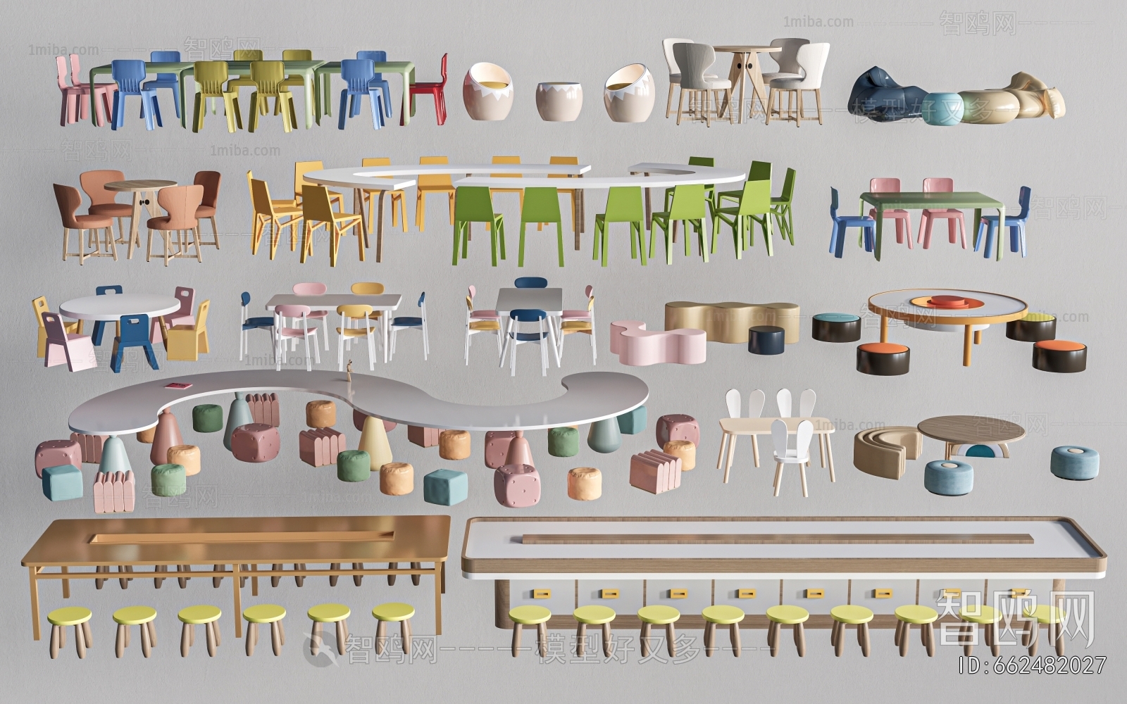 Modern Children's Table/chair