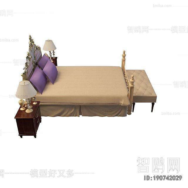 European Style Double Bed