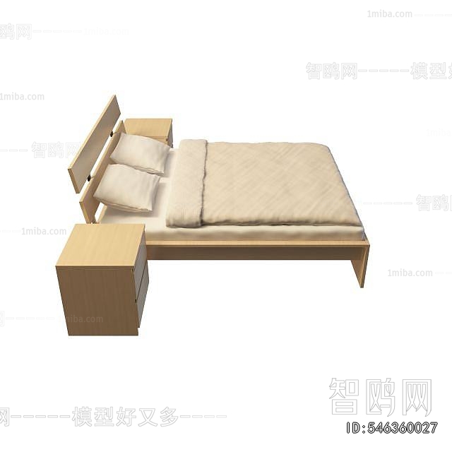 Modern Double Bed