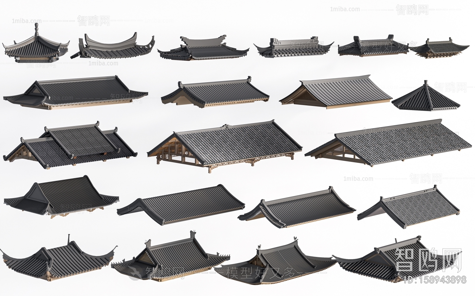 New Chinese Style Building Component