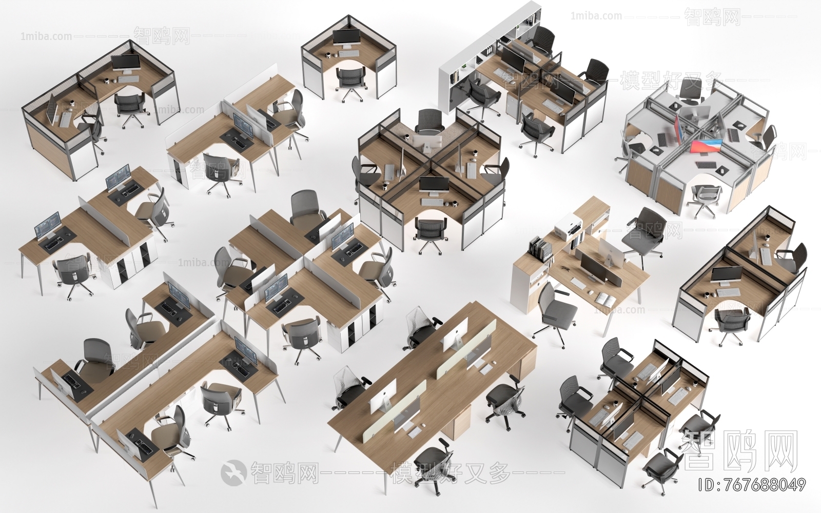 Modern Office Desk And Chair