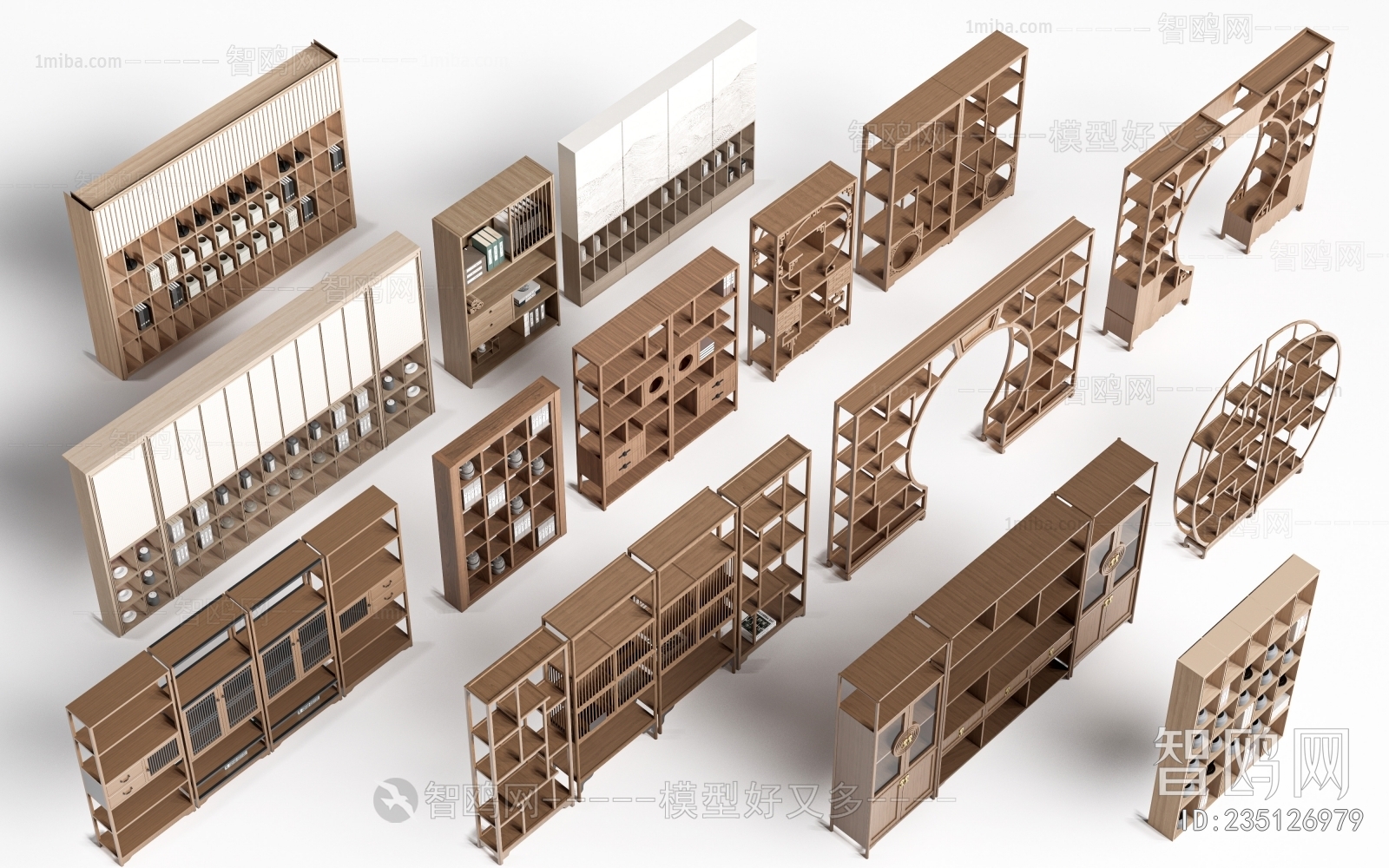 New Chinese Style Antique Rack