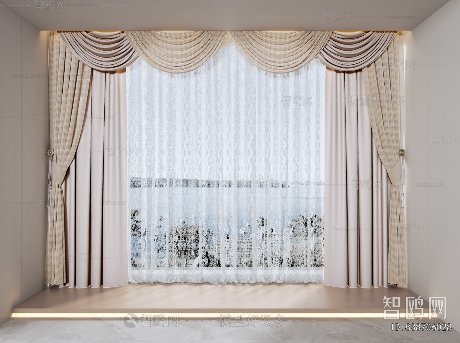 French Style The Curtain