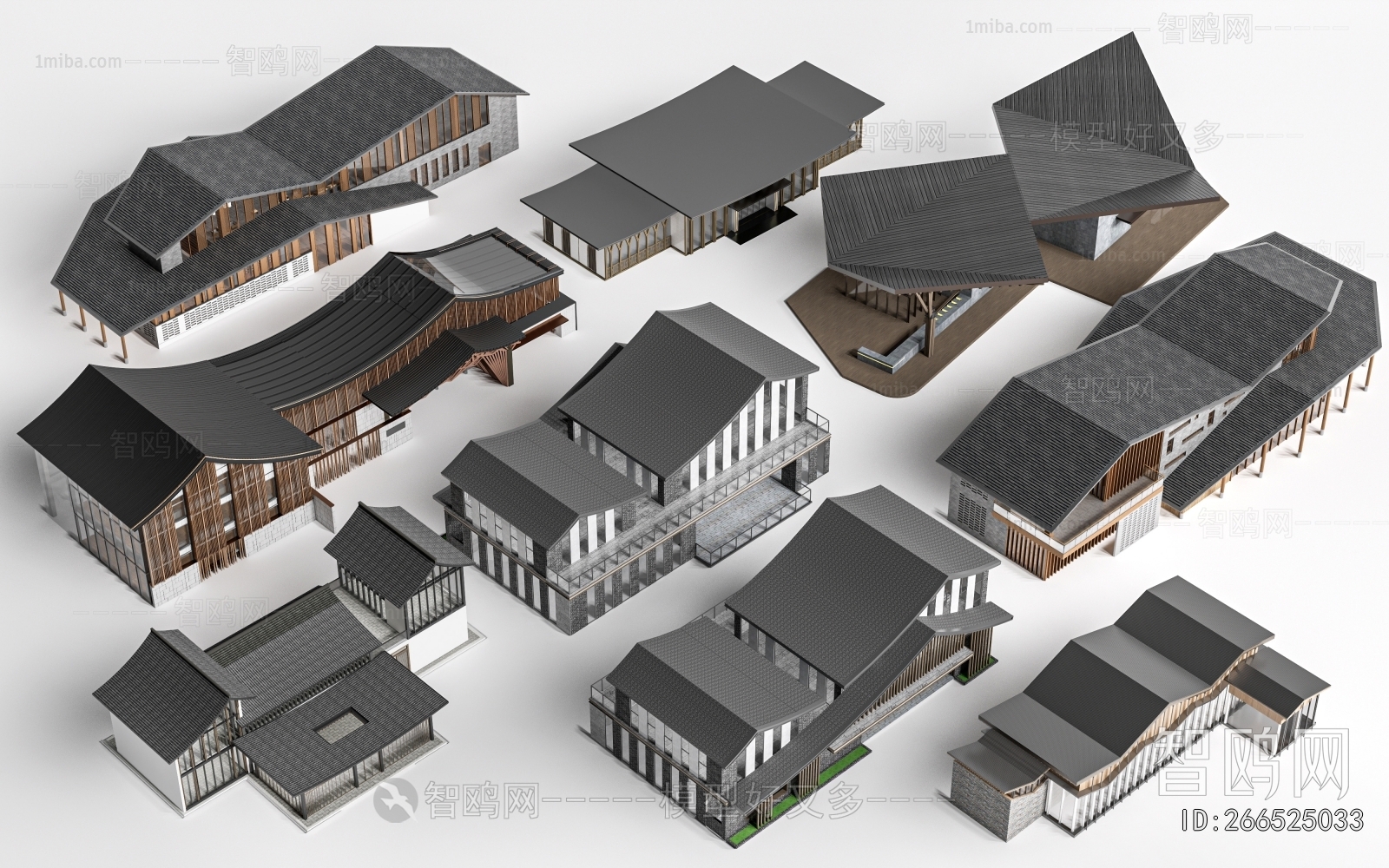 New Chinese Style Public Building