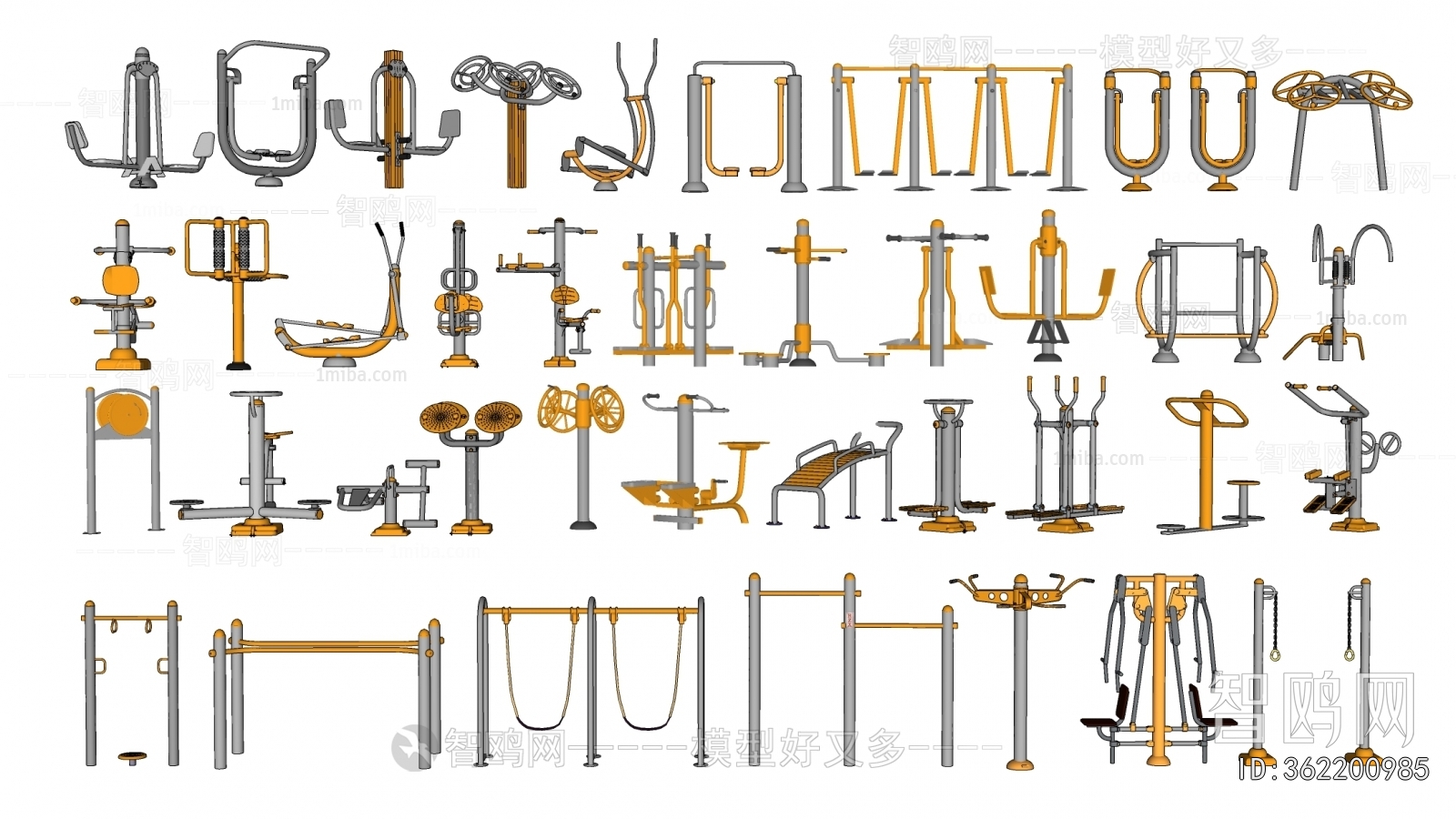 Modern Fitness Equipment