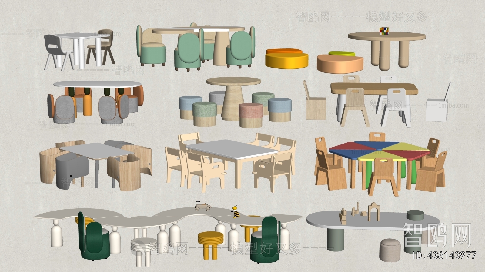 Modern Children's Table/chair