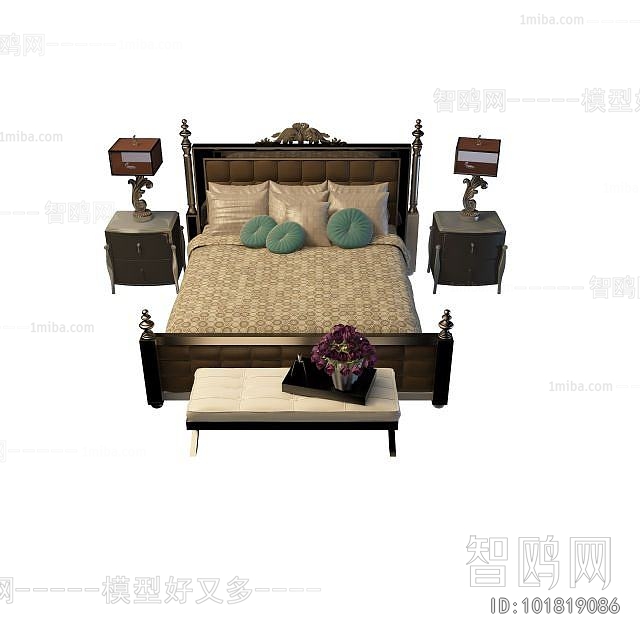 European Style Double Bed